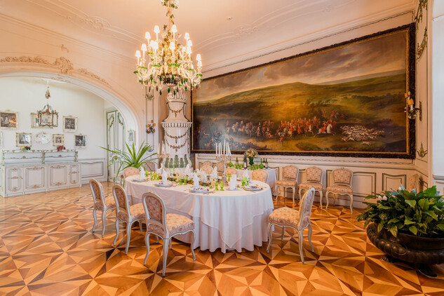 Zámek Slatiňany, jídelna, foto NPÚ, nepodléhá CC