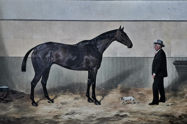 Walter Earl and Dennis, Winner of the Velká pardubická steeplechase 1904 | © NO CC Licence