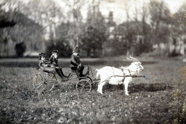 Vinzenz, Marie and Christine Auersperg, 1883