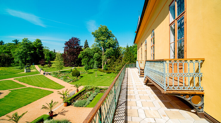 Balkon se zahradou, zdroj: Ministerstvo pro místní rozvoj