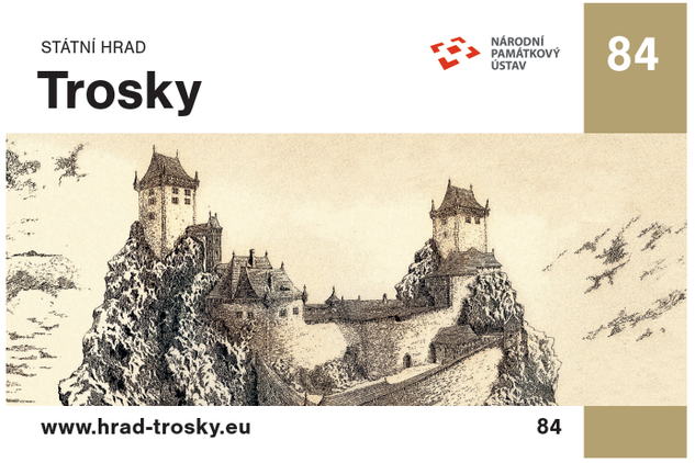 Nová vstupenka hradu Trosky